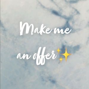 All reasonable offers considered! 🤗